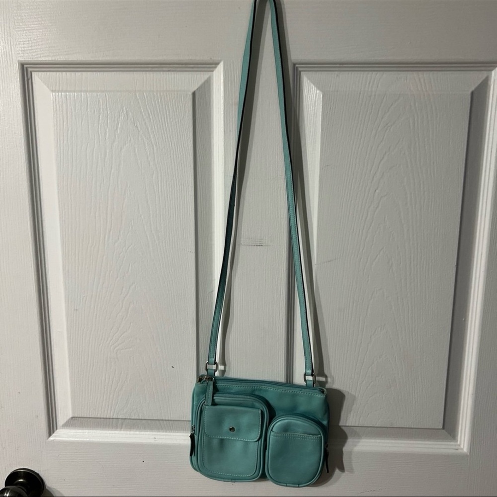 Fossil Light Blue Crossbody Bag